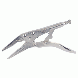 Long nose locking pliers