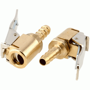 Quick-detachable pump nozzles, metal-euro