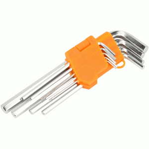 L-type long hex wrench set