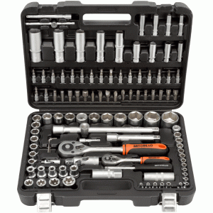 Automotive tool set 108 pcs 1/4" DR 1/2" DR