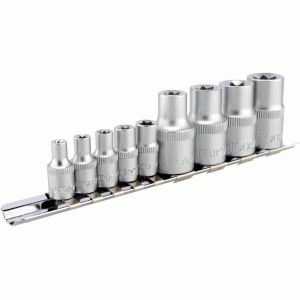 Torx® socket set 1/4" 1/2"