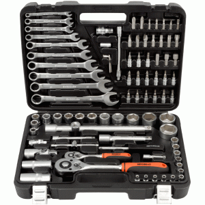 Automotive tool set 88 pcs 1/4" DR 1/2" DR