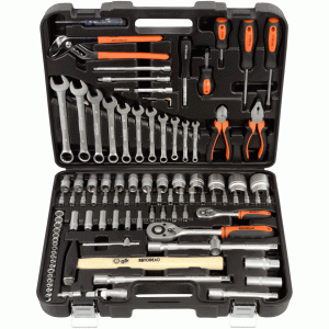 Automative tool set 101 pcs 1/4" DR 1/2" DR