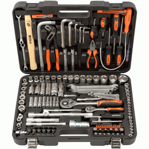 Automotive tool set 141 pcs 1/4"DR 3/8"DR 1/2"DR