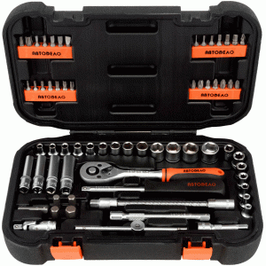 Tool set 64 pcs 1/4" DR