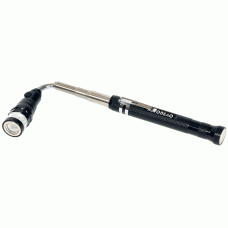 Universāls magnētisks satvērējs ar lukturi