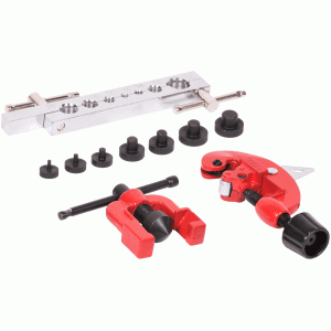 Pipe flaring tool kit