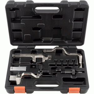 Timing locking tool set for BMW N12, N14, N16 camshafts