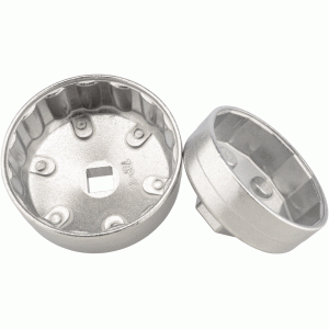 Oil filter wrench cup type