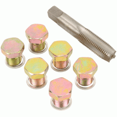 Eļļas izlaišanas atveres vītnes atjaunošanai