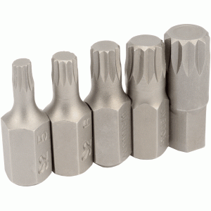 Spline insert bit set