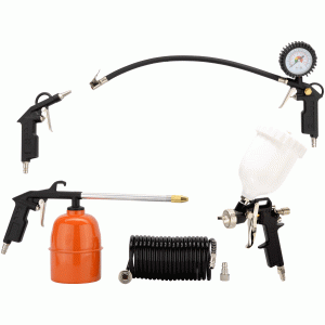 Air compressor spray kit