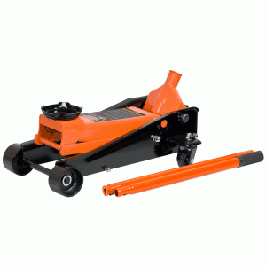 Hydraulic floor service jack