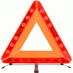 Car warning triangle