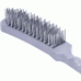 Plastic brush