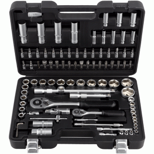 Automotive tool set 94 pcs 1/4" DR 1/2" DR