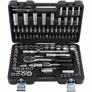 Automotive tool set 108 pcs 1/4" DR 1/2" DR