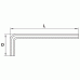 L-type hex key