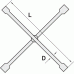 Cross wheel wrench