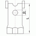 Hub nut box spanner hex