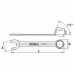 Combination offset wrench