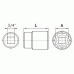 Socket wrench 3/4