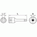Impact hex bit socket 1/2