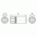 Spark plug socket 1/2