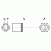 Deep socket 1/4