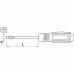 Отвёртка шлицевая профессиональная