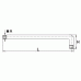 L-shaped tap wrench