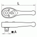 Ratchet wrench shortened