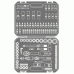 Automašīnu instrumentu komplekts 108 pr. 1/4"DR 1/2"DR