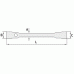 Hub nut box spanner double end straight